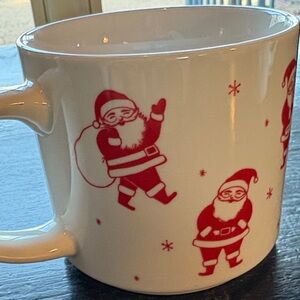 Festive Red Santa Mug